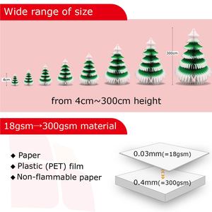 CE-2P130ตกแต่งดาวกระดาษในร่มสำหรับเทศกาลคริสต์มาสปีใหม่สำเร็จการศึกษาวันขอบคุณพระเจ้า! ใหม่คริสมาสต์ต้อนรับเปิดเทอม - Product Image 6