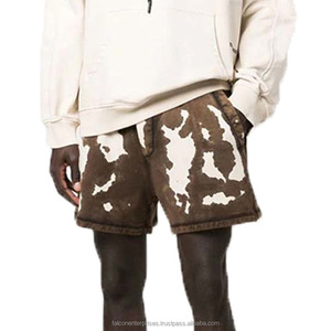 Shorts de sport décontractés légers pour femmes, design personnalisé, respirants, avec poches, fentes latérales, motif uni, service OEM, séchage rapide - Product Image 4