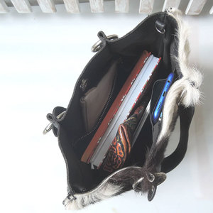 Sacs à main en cuir de vachette pour femmes, design tendance, prix bas, grande capacité, sac à main en cuir de vachette véritable pour femmes - Product Image 3