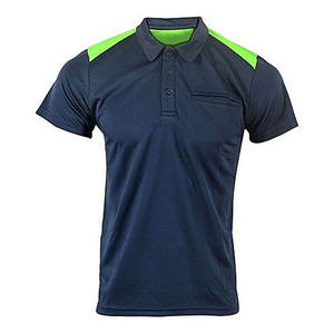 Polo de golf personnalisé à manches courtes pour homme – Nouveau design, logo brodé et sublimé, tissu anti-plis, couleur unie – En vente - Product Image 5
