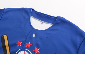 Créez votre propre ensemble de maillots de baseball personnalisés, broderie sur mesure, maillots de baseball unisexes, prix de gros pour la broderie - Product Image 2