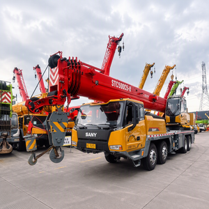 Grue sur camion hydraulique SANY STC500C5-8 de 50 tonnes d'occasion, année 2025, pour la construction de bâtiments commerciaux et le levage de matériaux - Product Image 3