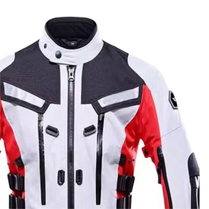 Veste de moto en Cordura pour homme, imperméable, respirante, coupe-vent, textile, anti-UV, séchage rapide, personnalisable - Product Image 2