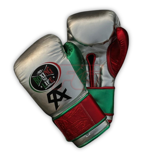 Guantes de Boxeo de Entrenamiento No Boxing No Life, Cuero Vacuno Genuino, Profesionales, con Cordones, Absorben la Humedad, Fabricante OEM - Product Image 6