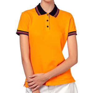 Camisas de Buena Calidad para Mujer, Manga Corta, Cuello Redondo, Camisas Casuales, Tela Antiarrugas, Secado Rápido, Camisa Polo Cómoda - Product Image 3