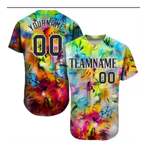 Maillots de baseball Pro Style futuristes en maille poly Dry Fit pour hommes – Tenues d'équipe, matchs et entraînements - Product Image 5