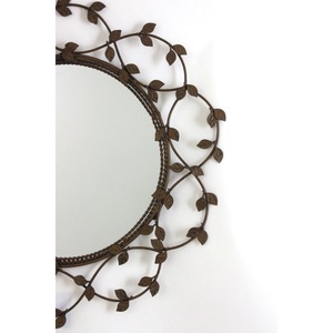 Wholesale Customizable Modern Metal Framed Portable Eco-Friendly Wall <b>Mirror</b> Decorative Glass Surface <b>Rectangular</b> Shape - Product Image 2