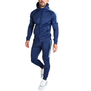 Premium Quality Men Plus Size 2 1 Solid Tracksuits Streetwear 100% Cotton Eco-Friendly Printed Custom Logo Running Outdoor - Product Image 1