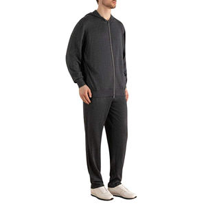 Ensemble de survêtement unisexe en gros, pull-over uni, sweat-shirt ample et pantalon de survêtement, ensemble de survêtements pour hommes - Product Image 1