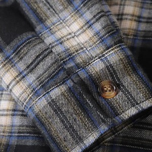 Veste pour homme, veste homme nouvelle collection, vestes en flanelle à carreaux pour enfants, garçons et filles, chemises en polaire plus épaisses à boutons pour l'hiver 2025 - Product Image 3