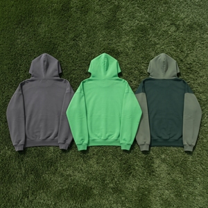 Sweat à capuche personnalisé imprimé, style streetwear décontracté, hiver, unisexe, 100% coton molletonné - Product Image 2