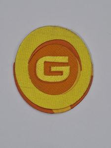 Écusson brodé circulaire fait main, motif ciel étoilé et montagne, à coudre sur vêtements, sacs, vestes, chapeaux - Product Image 1