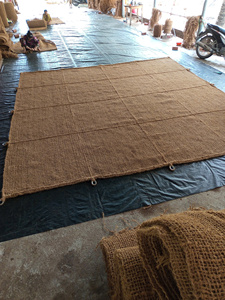 BEST SELLING BLUE LOTUS Biodegradable Coir <b>Shade</b> <b>Sail</b> Breathable Windproof <b>Sun</b> Canopy for Agriculture with Customizable Size - Product Image 3