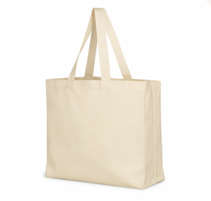 High quality custom logo New design <b>large</b> capacity Gusset cloth canvas cotton Tote <b>bag</b> with bottom and side gusset - Product Image 5