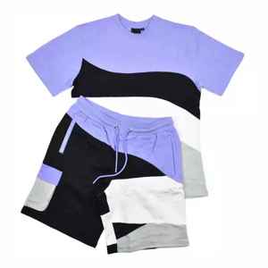 Conjuntos de Verano para Hombre, Camiseta de Manga Corta y Pantalones Cortos, Conjunto de Moda Masculina Personalizado, Nueva Llegada al por Mayor - Product Image 4