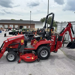 Miniexcavadora Massey Ferguson GC1725M, Tractor Compacto de Ruedas 2WD, Máquina para Jardinería y Paisajismo - Product Image 1