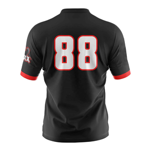 Polo de sport pour garçons et hommes, grande taille, sublimation couleur, séchage rapide, impression personnalisée du logo, vêtements d'e-sport - Product Image 2
