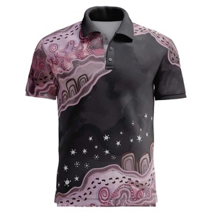 Polo de sport pour homme à séchage rapide, personnalisé avec impression par sublimation pour équipes - Product Image 3