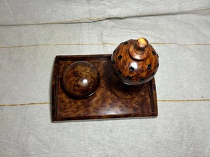 Brûleur à Bakhoor en bois artisanal de luxe de bonne qualité pour salon ou chambre et pour offrir en cadeau - Product Image 4