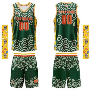 Performance Basketball Uniform Moisture Wicking Sportswear Team Style Basketball Uniform Set Clean Design for Training & Game - Product Image 1