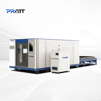 Machine de découpe laser CNC robuste, machine de découpe laser métallique 4020