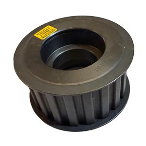 ลูกรอกไทม์มิ่งแบบมีแบริ่ง 20T H150 ขนาด 35 มม. สำหรับสายพาน วัสดุอะลูมิเนียมและเหล็ก พร้อมหน้าแปลนเคลือบดำด้วยกระบวนการอโนไดซ์ - Product Image 1