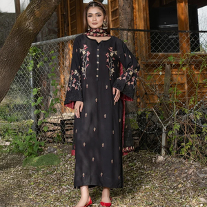 Collection 2026 : Robes d'été imprimées, Kurta Shalwar pakistanais de qualité supérieure pour femmes, en tissu de coton doux, OEM/ODM disponible - Product Image 1