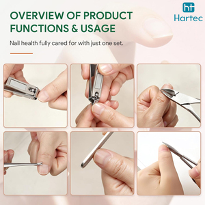 Buen Proveedor, Servicios OEM y ODM con Precio de Mayoreo, Juego de Manicura y Pedicura de Acero Inoxidable Personalizado, Nuevo y Moderno, con Bolsa - Product Image 5