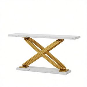 Consolle Moderna di Lusso con Piedi in Legno Regolabili per Casa, Appartamento, Hotel, Magazzino, Ingresso, Bagno - Product Image 2