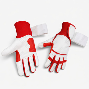 Guantes de Béisbol de Entrenamiento de Piel de Vacuno Genuina Hechos a Medida de Alta Calidad al por Mayor, Grosor de 0.7-0.8 mm, Puño Largo Original - Product Image 2