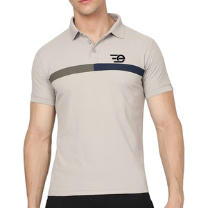 Camiseta Polo para Hombre, Corte Ajustado, Algodón, Manga Corta, Casual, Verano, Transpirable, Estilo Liso, Fabricante OEM, Camiseta Polo Clásica para Hombre - Product Image 1