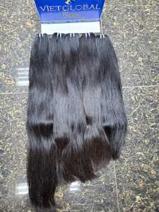 วิกต่อผมมนุษย์ทรงตรงแบบคู่ทำจากธรรมชาติธรรมชาติแบบเวียดนาม - Product Image 4