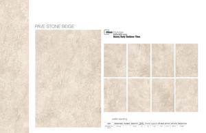 กระเบื้องปูพื้นภายนอกพอร์ซเลนหนา 20 มม. รุ่น Marquina Grey Marble R11 ทนทานพิเศษ ผิวด้าน หลายขนาด สำหรับปูพื้นที่จอดรถ - Product Image 5