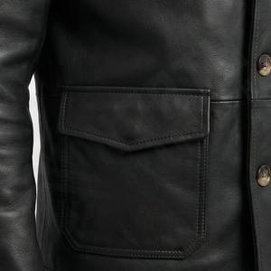 Chaqueta de Motociclista de Cuero Genuino para Hombre de la Mejor Calidad, Nueva Colección de Invierno, Chaquetas de Motocicleta con Protecciones Desmontables Personalizadas - Product Image 5
