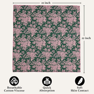 Pañuelo de seda natural ecológico de alta calidad, venta al por mayor, OEM, personalizado, estampado, bandana de satén para mujer, pañuelos de seda para mujer - Product Image 2