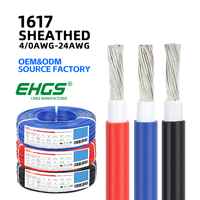 Câble en PVC torsadé EHGS 1617 24-4/0AWG en cuivre étamé pour applications de construction, automobile, industrielles et de panneaux de commande