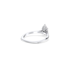 Bague de fiançailles pour femme REYES Fine Jewelry, certifiée IGI, or massif 14 carats, diamant de laboratoire HPHT CVD taille poire 1,01 carat. - Product Image 4