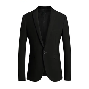 Ensemble de costume gilet et blazer violet de haute qualité pour homme, col pointu, toucher velours, veste de soirée formelle, collections de vêtements de luxe pour mariage - Product Image 5