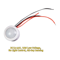 Capteur de mouvement inductif intelligent XAORI XRDY à 120 degrés avec câble, axe XY, fixation au plafond, détection 3-5M, 110/220V, pour détection humaine