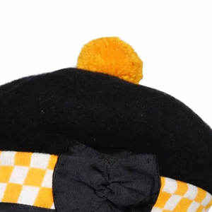 Gorro Balmoral de Lana Escocesa Amarillo y Blanco con Diseño a Cuadros, Sombrero Kilt, Superventas al por Mayor 2026 - Product Image 5