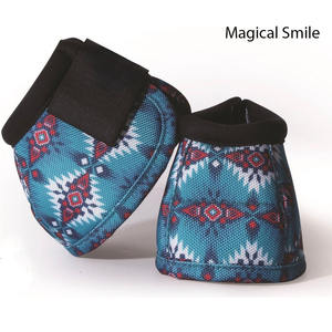 Botas de Protección para Caballos de Alta Calidad, Botas de Campana para Equitación, Carreras y Entrenamiento, Disponibles con Todos los Diseños Impresos - Product Image 1