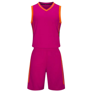 Uniforme de basket-ball de qualité supérieure 100% polyester unisexe, taille plus, anti-UV, respirant, antibactérien, séchage rapide, prix raisonnable - Product Image 4