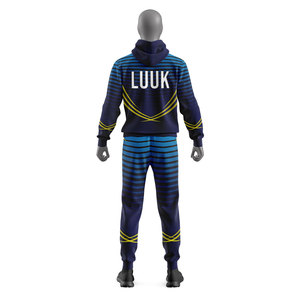Men's Hooded Tracksuit <b>Camouflage</b> Print Full Length Zipper Front Quick Dry Polyester Sportswear Spring Adult Fit - Product Image 5