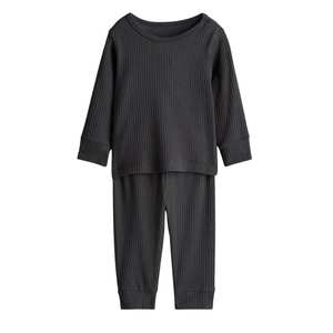 Pyjama pour bébé garçon en coton doux et respirant, ensemble de vêtements de nuit pour nourrissons, fournisseur OEM respectueux de l'environnement pour les acheteurs en gros internationaux - Product Image 1