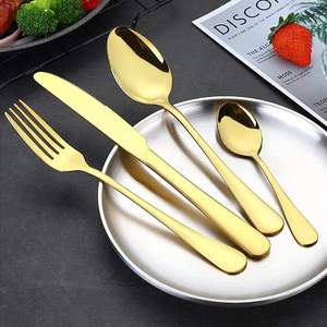 Eclipse bronze inspired tableware <b>flatware</b> and cutlery defining bold contemporary hospitality presence - Product Image 3