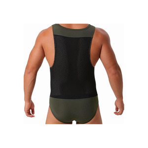 Latest Design Wholesale Adult Best Design MMA Wrestling Singlets Workout Clothing Custom Sublimated Wrestling Singlets - Product Image 4