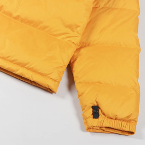 Veste d'hiver matelassée pour homme avec logo personnalisé, épaisse et chaude, deux tons, imperméable, coupe-vent, streetwear, veste rembourrée matelassée pour homme - Product Image 5