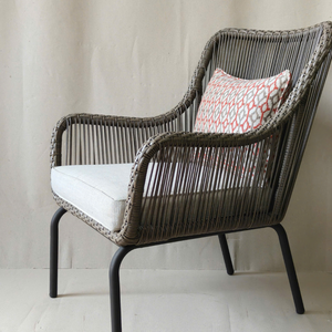 Muebles de exterior de estilo moderno con estructura de aluminio y recubrimiento en polvo, NGUYEN DECOR Vietnam, vidrio y metal, color personalizado. - Product Image 5