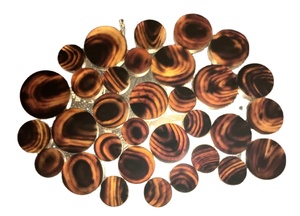 Top Ranked Black Buffalo Horn <b>Button</b> Black <b>Button</b> Blanks Ox Horn <b>Button</b> Blanks for Clothes Natural Buffalo by Aaliyan Impex - Product Image 5