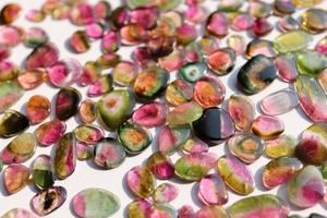 Colgante de Turmalina Rosa Natural de Calidad AAAAA, Gema Suelta Certificada por IGI, Forma Mixta en Rodajas, Creaciones Rida RC TS 1608, 20mm 9mm - Product Image 2